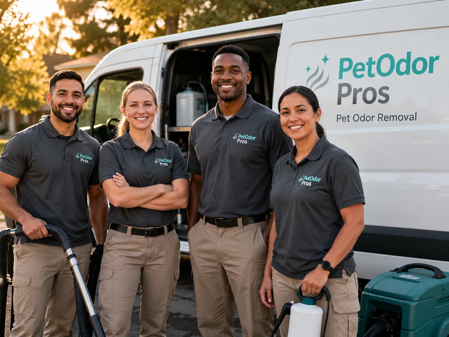Pet Odor Removal team serving Delhi, CA